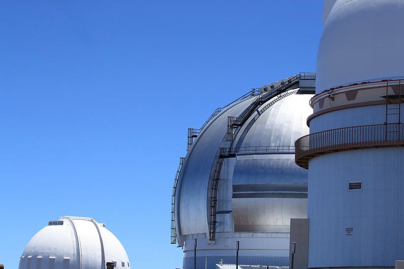 Mauna Kea telescopes , Big Island, Hawaii,USA von Frank Fichtmüller