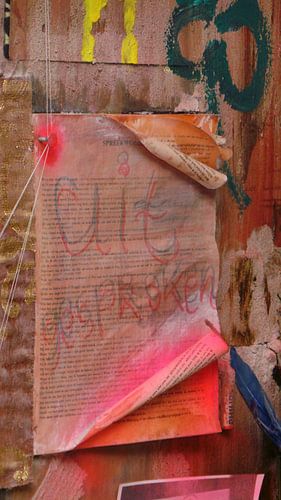 Fragment der Malerei; "Grundmenschenrechte "