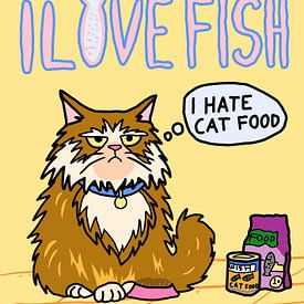 I love fish by Esmeralda Flow