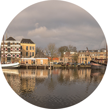 Panoramafoto Museumhaven in Gouda van Rinus Lasschuyt Fotografie