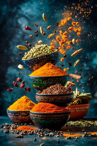 Variety of spices
