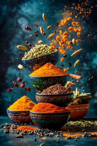 Variety of spices by Poster Art Shop