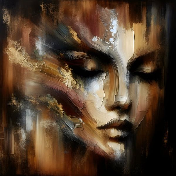 Blurry Woman by FoXo Art
