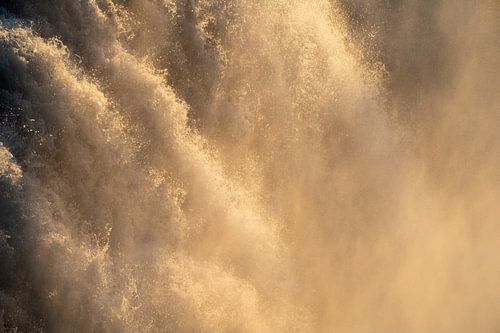 Waterval abstract detail van Thomas Kuipers