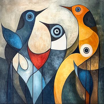 Chaos birds by Jutta Maria Pusl