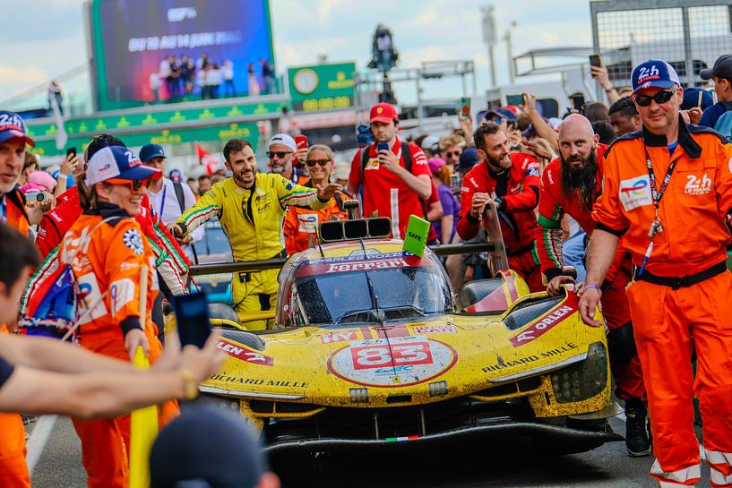 2025 24 Hours of Le Mans Winner Car 83 by David Taverner