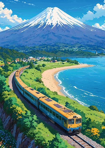 Fuji Berg Express van PublicArt77