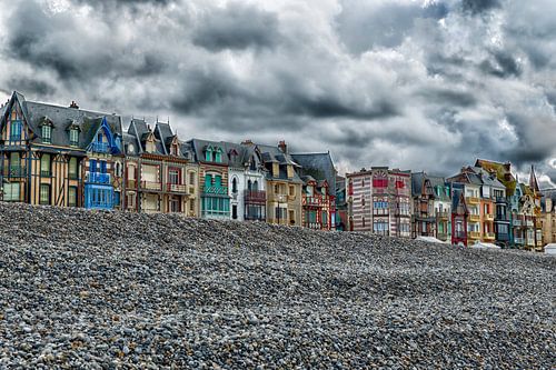 Plage de Mers-les-Bains - de boulevard du Général Leclerc 