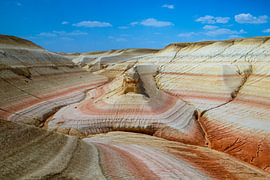 Tiramisu-Canyon, Kasachstan – die farbenfrohe Landschaft von Mangystau