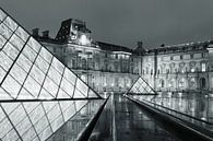 Glaspyramide am Louvre Museum, Paris von Markus Lange Miniaturansicht