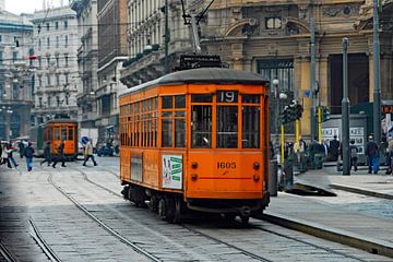 Milan tram by Ingo Laue