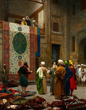 De tapijthandelaar, Jean-Léon Gérôme