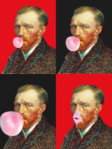 Explosion du chewing-gum Vincent