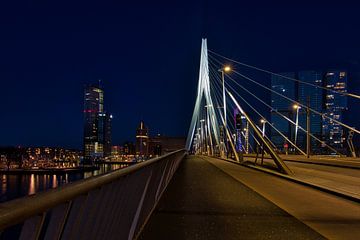 Die Erasmusbrücke, Rotterdam von Miranda Lodder