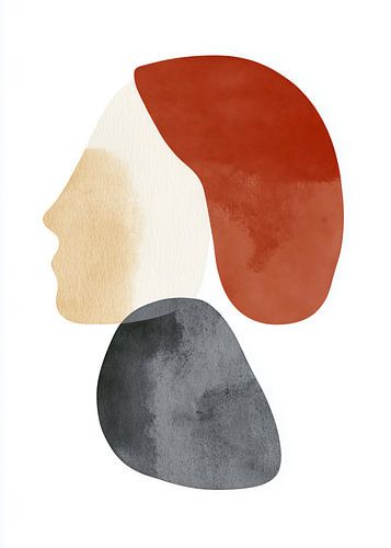 Abstract Minimalist Shapes No 1