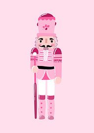Pink Nutcracker Charm by Athene Fritsch