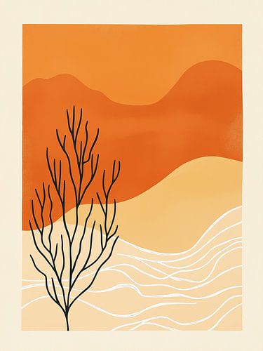 Modern Abstract Landschap III