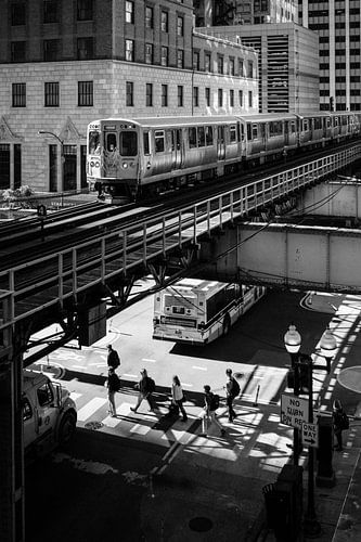 Pendeln in Chicago