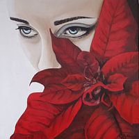 Des yeux bleus mystérieux