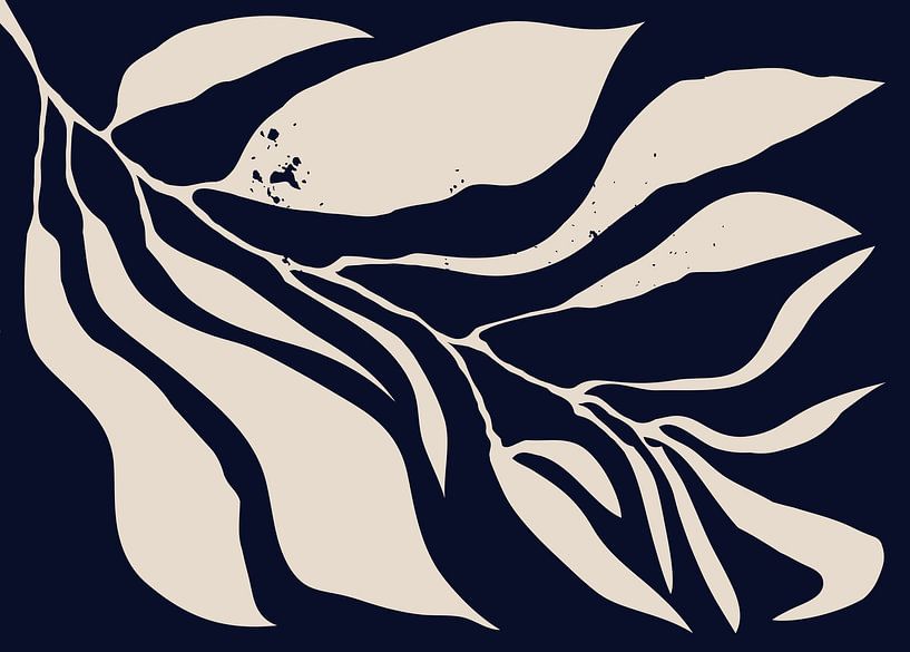 Branch with leaves by Felix Wiesner