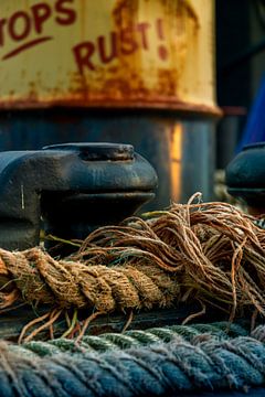 Rostschutzmittel im Hamburger Hafen von Stefan Heesch