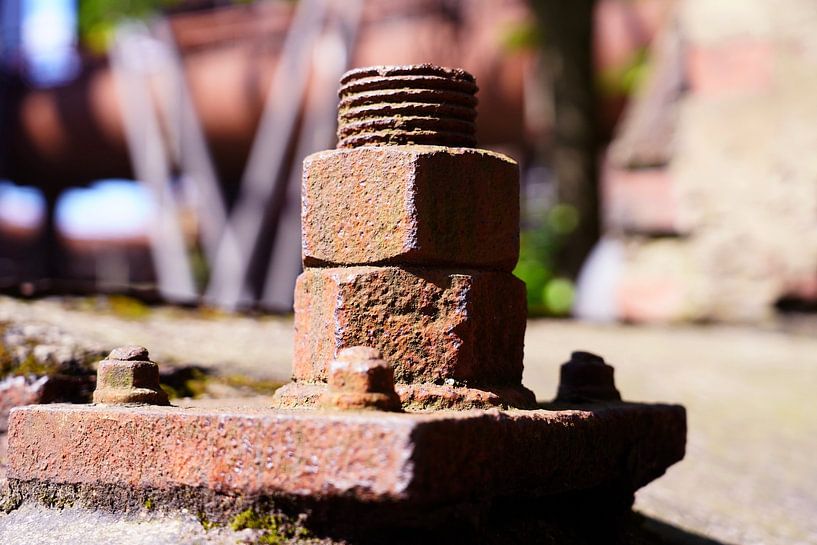 Alte Technik von HGU Foto