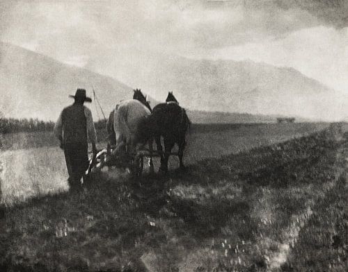 Ploughing (1904) par Alfred Stieglitz