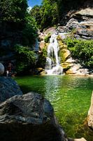 kleine waterval in Corsica