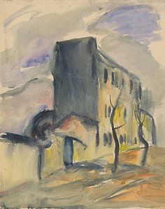 Freistehendes blaues Haus (1930) von Zoltán Palugyay
