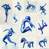 Blauer Tanz von ART Eva Maria