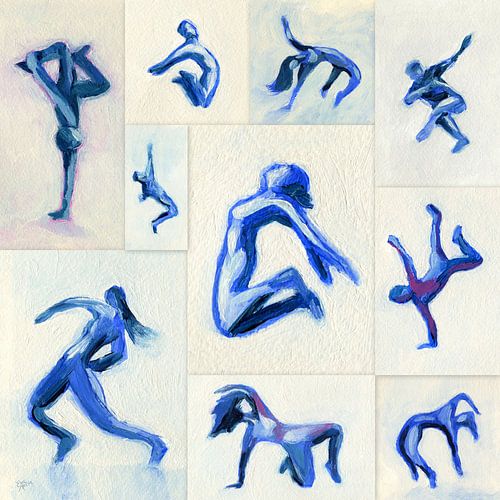 Danse bleue