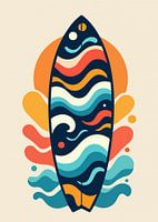 Kleuren van surfen door SHAKALAB