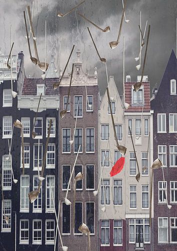 raining cats and dogs