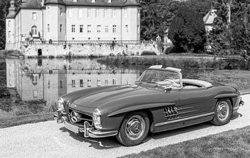 Mercedes-Benz 300SL Roadster klassieke sportwagen van Sjoerd van der Wal Fotografie
