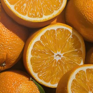 Malerei Orange