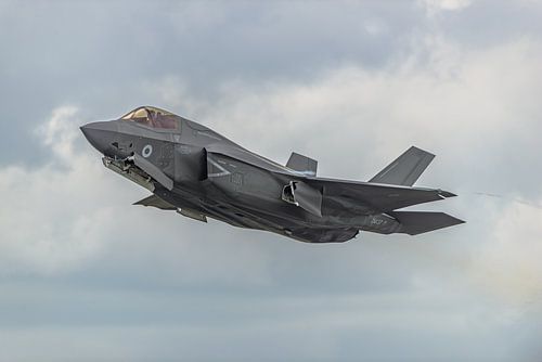 Royal Navy Lockheed Martin F-35 B Lightning II.
