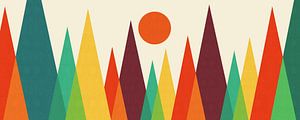 Geometrische Landschaft 1