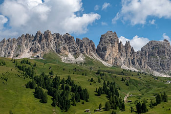 Grödner Joch, Sellamassiv, Dolomiten