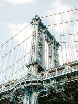 Manhattan-Brücke New York von Raisa Zwart