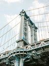 Manhattan Bridge New York by Raisa Zwart thumbnail