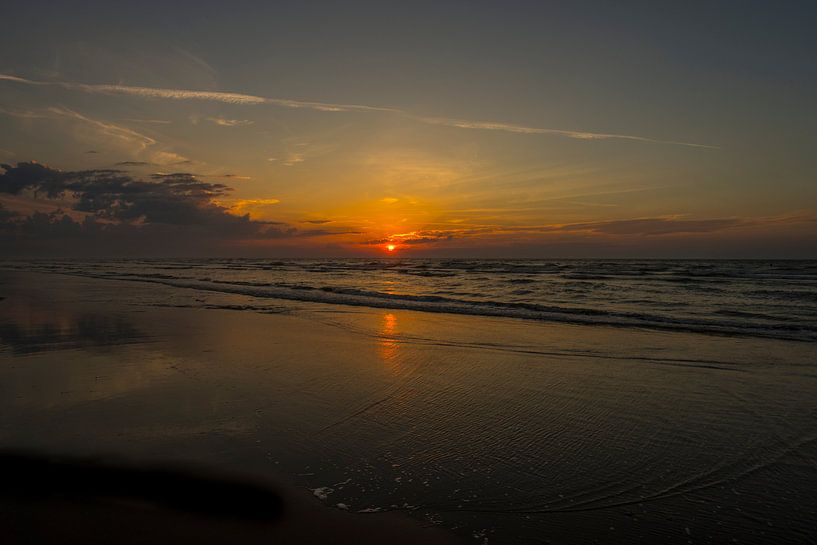 Strand Nes Ameland van Waterpieper Fotografie