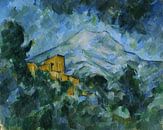 Paul Cezanne - Mont Sainte-Victoire en Château Noir van 1000 Schilderijen thumbnail