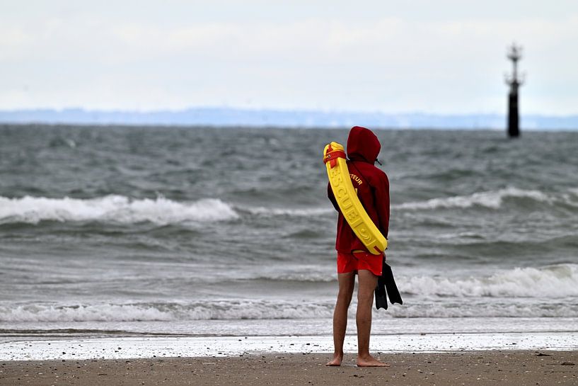 Baywatch in Normandie van Petra De Jonge