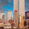 Twin Towers New York (1999) van Hans Levendig (lev&dig fotografie)