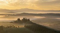 Podere Belvedere on a foggy morning by Teun Ruijters thumbnail