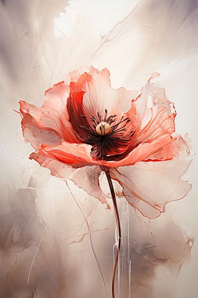 Coquelicot par Wall Wonder