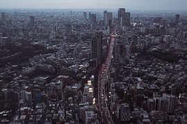 Tokyo twilight by Studio Graber