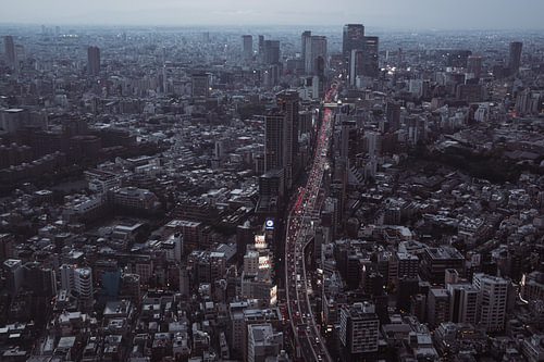 Tokyo twilight