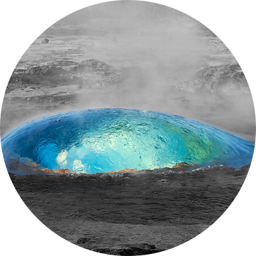 Geiser uitbarsting bol van Anton de Zeeuw