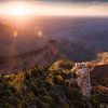 Panorama du Grand Canyon au lever du soleil. sur Voss Fine Art Fotografie